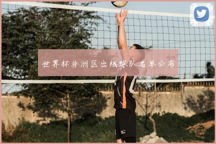 世界杯非洲区出线球队名单公布